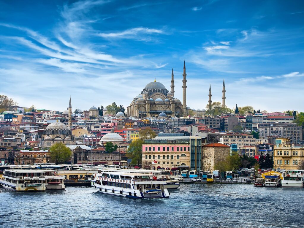 Lansekap Kota Istanbul Turki destinasi wisata internasional terkurasi