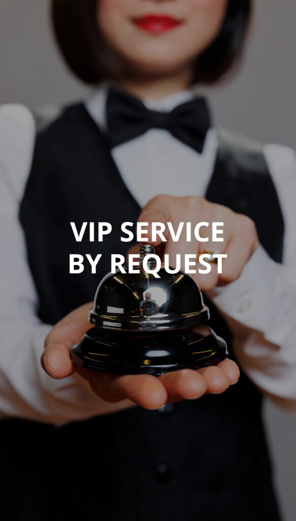 Layanan concierge profesional 24 jam untuk mendukung kenyamanan layanan perjalanan privat Anda.